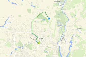 Автобус №55 у Полтаві: розклад, маршрут та зупинки